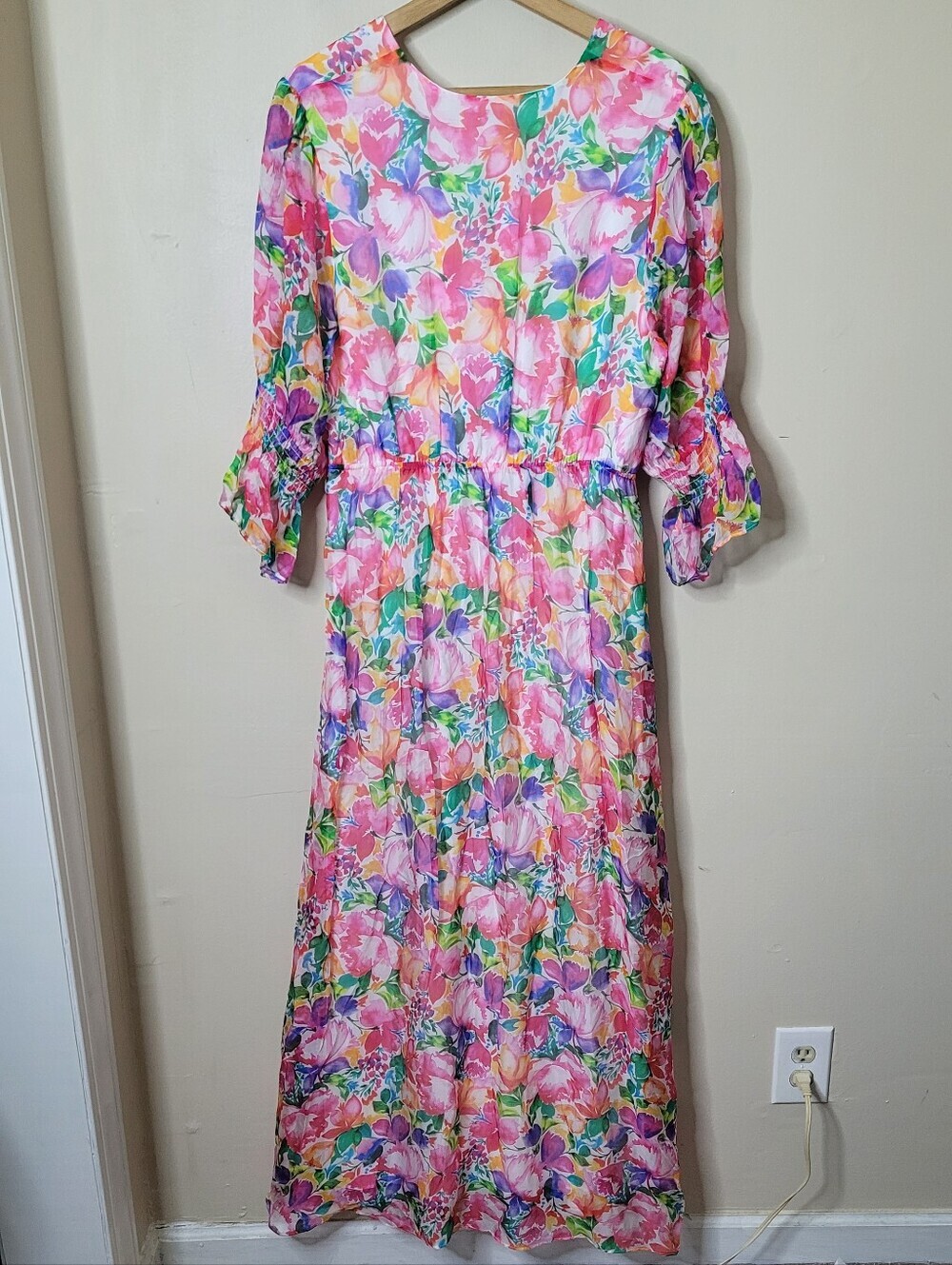 Hale Bob Ophelia Chiffon Maxi Dress - Picture 9 of 12